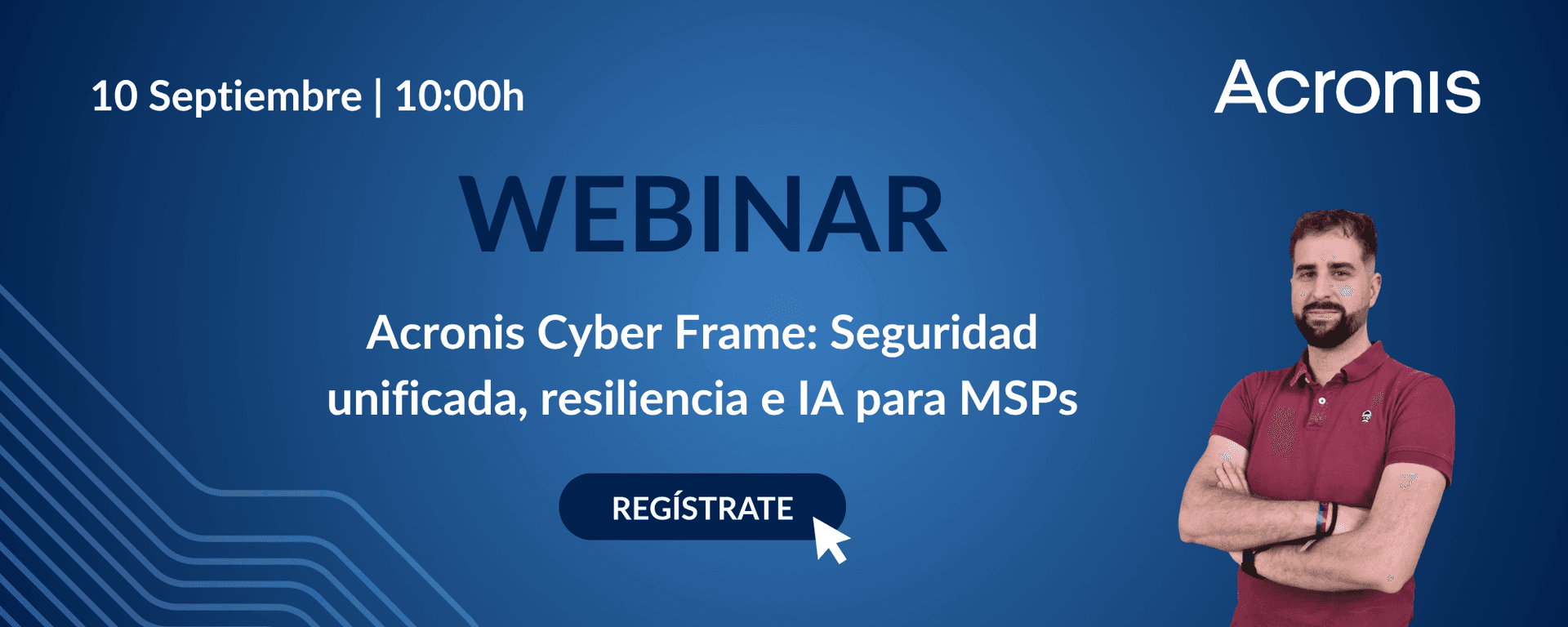 Acronis Cyber Frame: Seguridad unificada, resiliencia e IA para MSPs