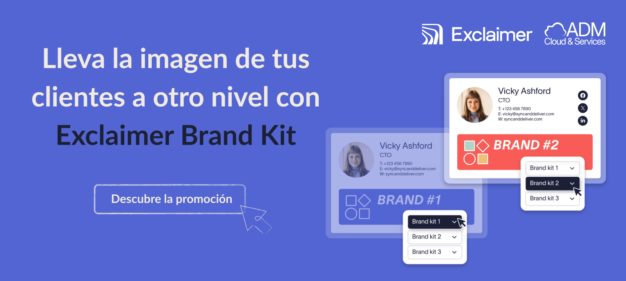 Exclaimer Brand Kits - Lleva la imagen de tus clientes a otro nivel