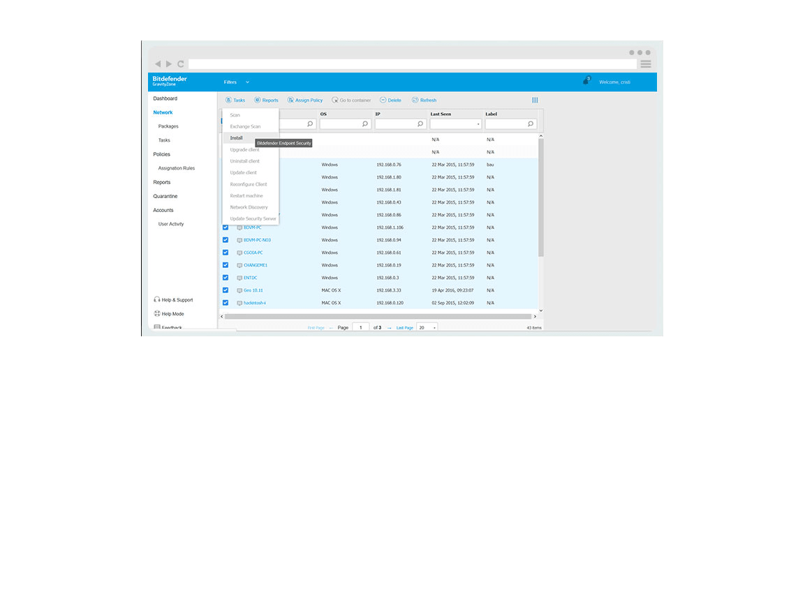 bitdefender gravityzone business security